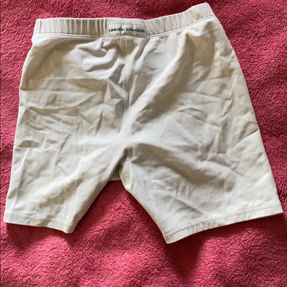 Youth Large Under Armour white spandex - Picture 2 of 3